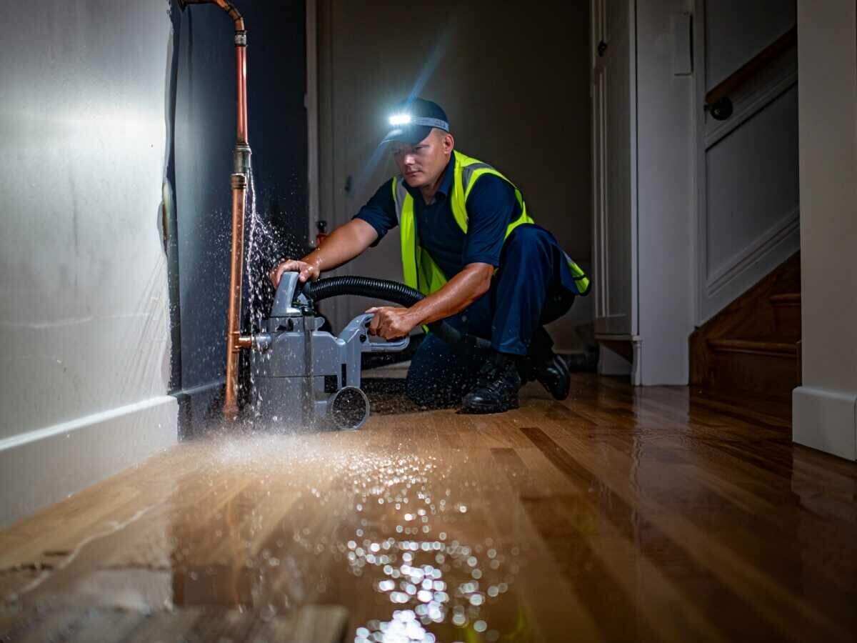 Emergency water damage response in Bee Cave, TX